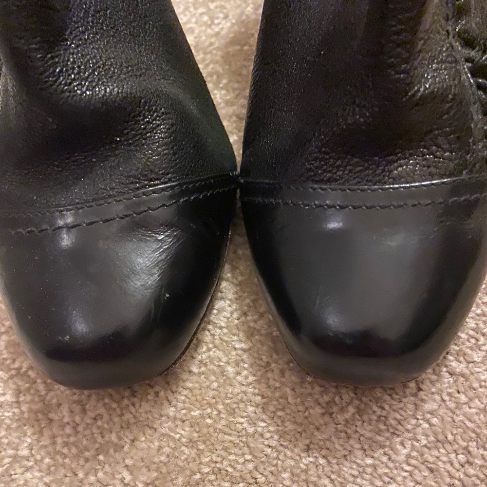 GORGEOUS VERO CUOIO RUFFLE HEELS - Picture 3 of 8